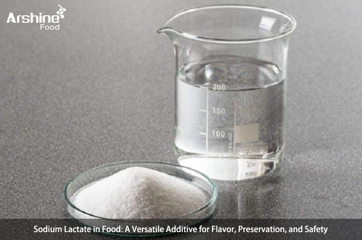 Sodium Lactate in Food: A Versatile Additive for Flavor, Preservation, and Safety