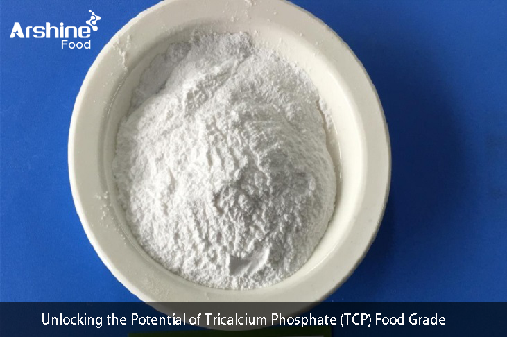 Libérer le potentiel du phosphate tricalcique (TCP) de qualité alimentaire